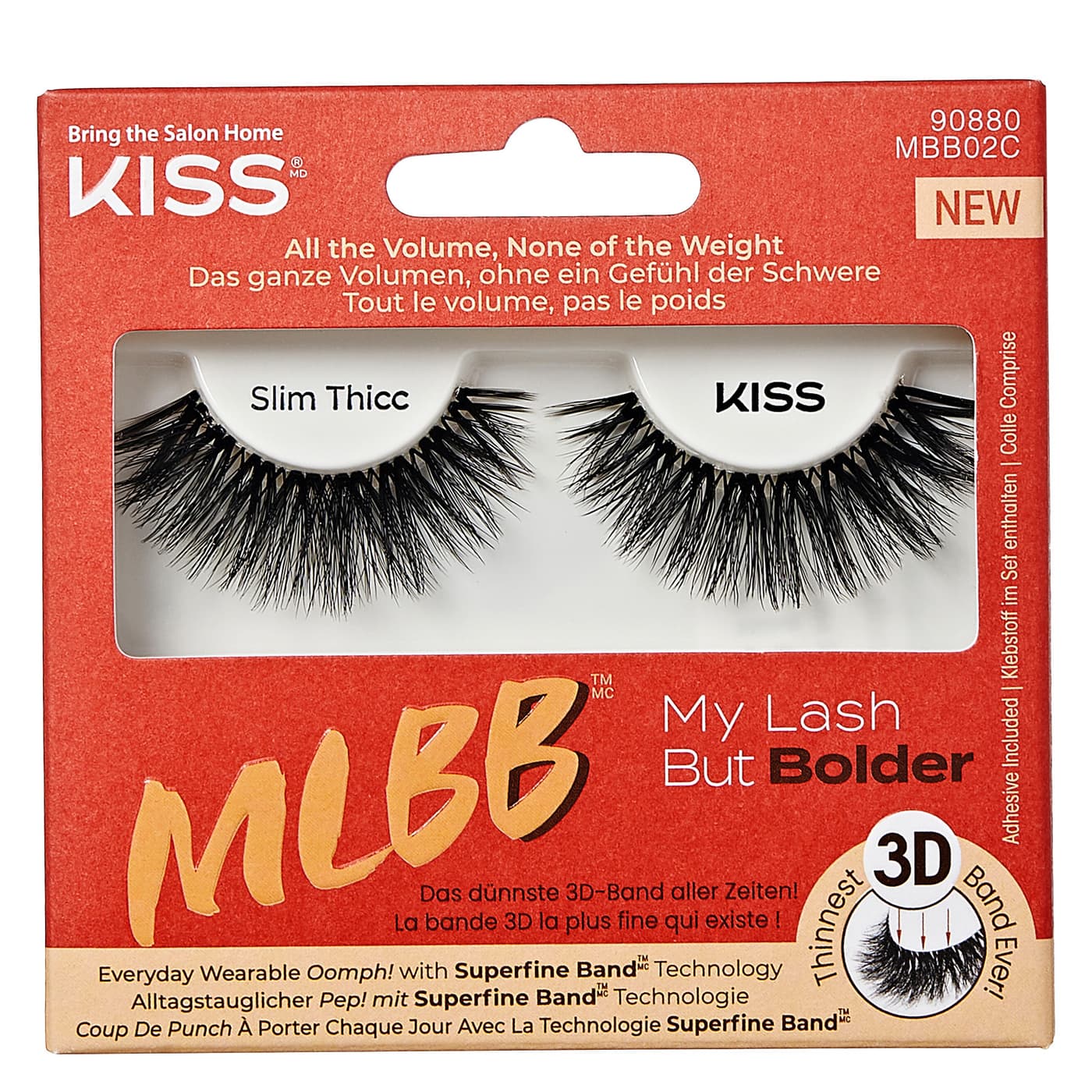 KISS Lashes - MLB Bolder Slim Thicc
