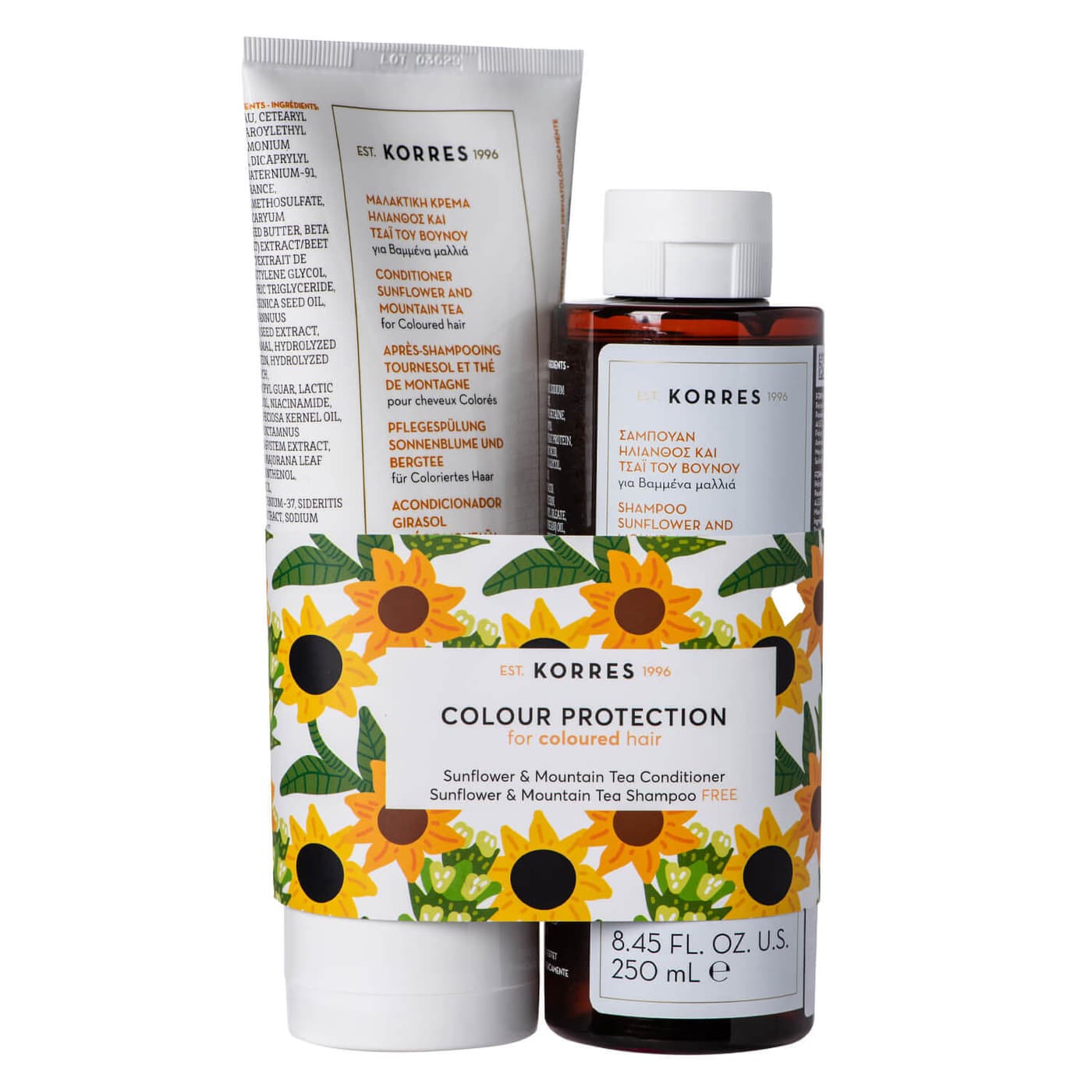 Sunflower & Mountain Tea Haircare Set