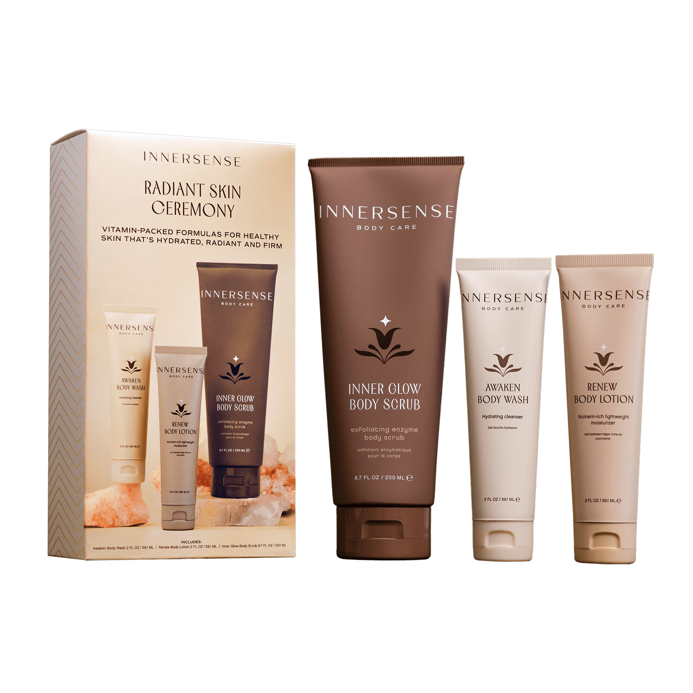 Innersense Xmas - Radiant Skin Ceremony Set