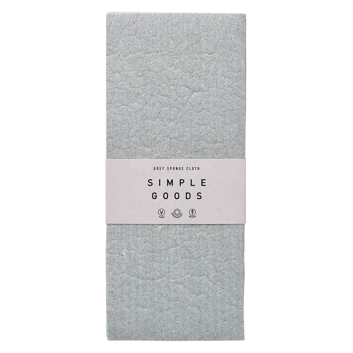 SIMPLE GOODS - Sponge Cloth Grey