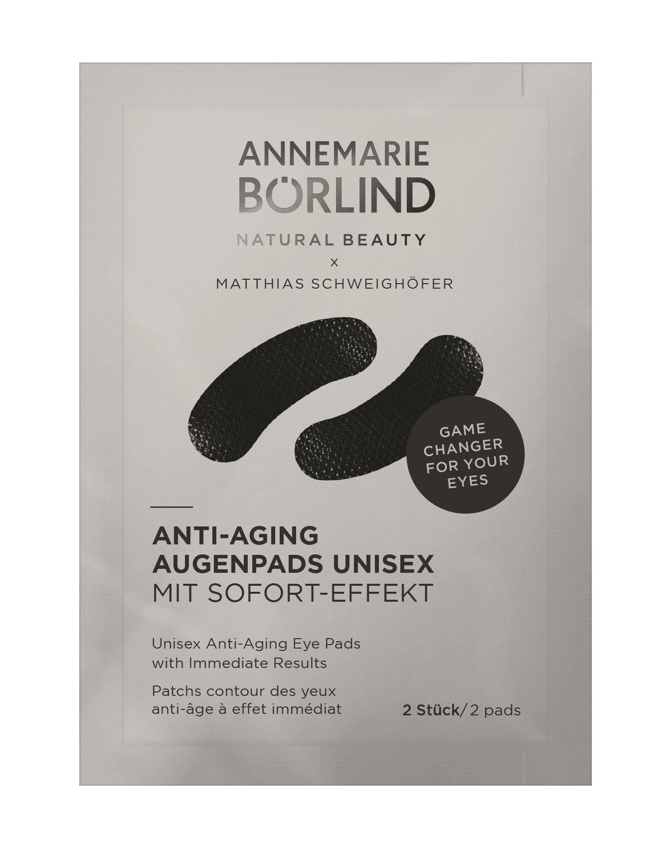 Annemarie Börlind Eyes - Unisex Augenpads - Black Anti-aging Augenpads Mit Sofort-effekt