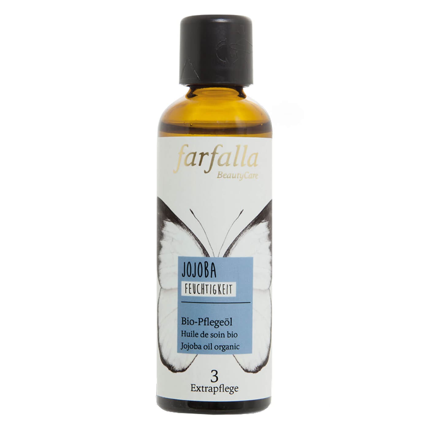Farfalla Bio-Pflegeöl - Feuchtigkeitsspendendes Jojoba Bio-Pflegeöl