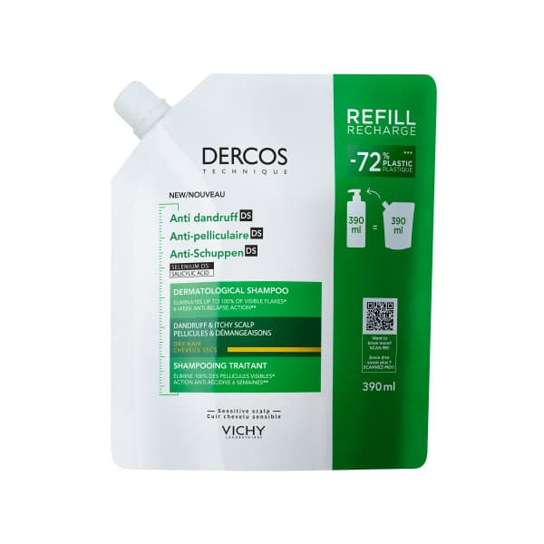Dercos - Anti-schuppen Shampoo Trocken Refill