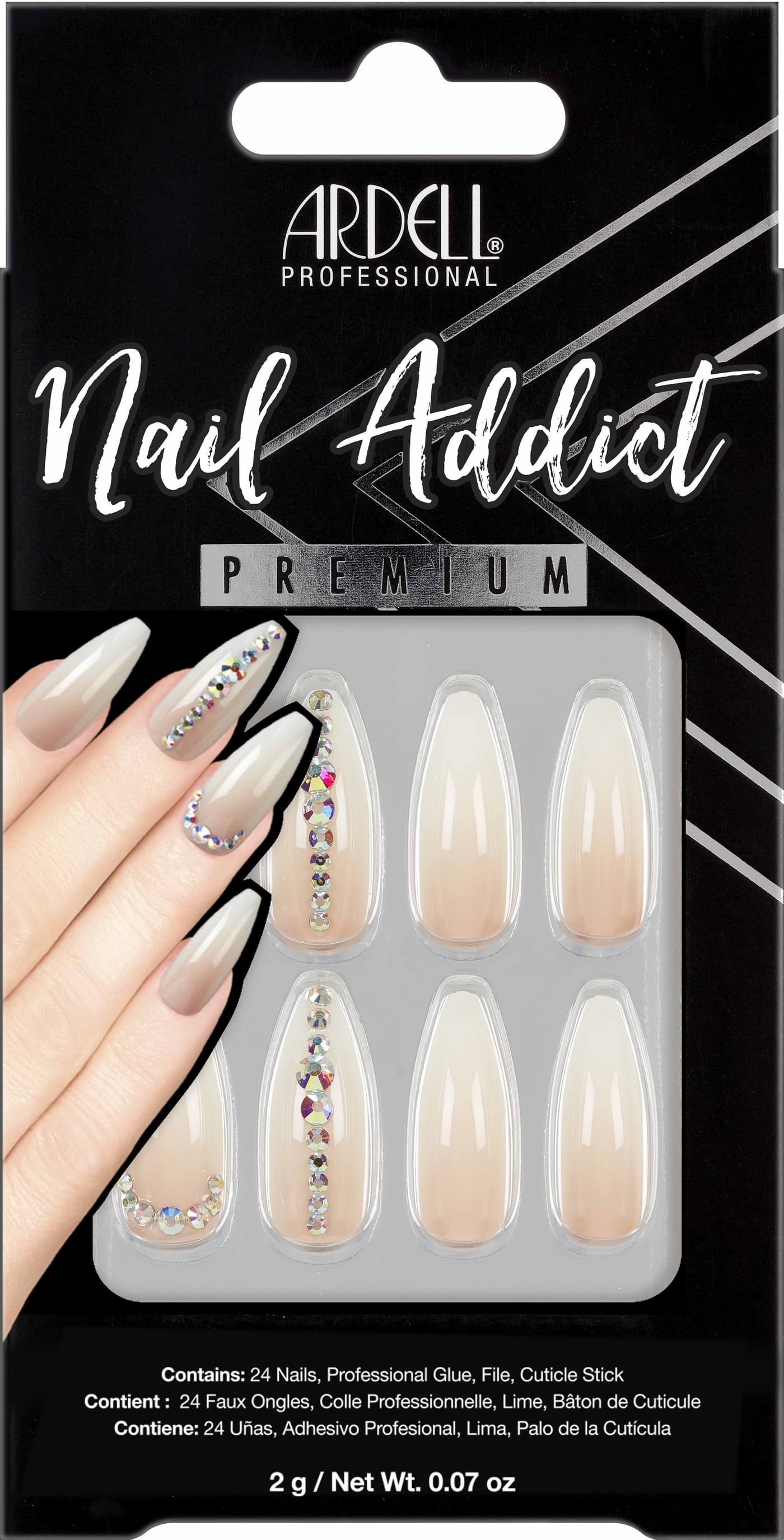 Nail Addict - Premium Nude Light Crystals
