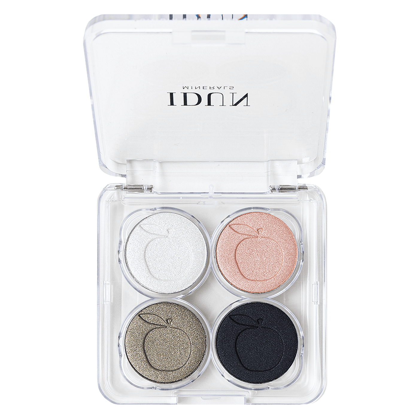 IDUN Eyes - Mineral Eyeshadow Palette Vitsippa Greens & Peach