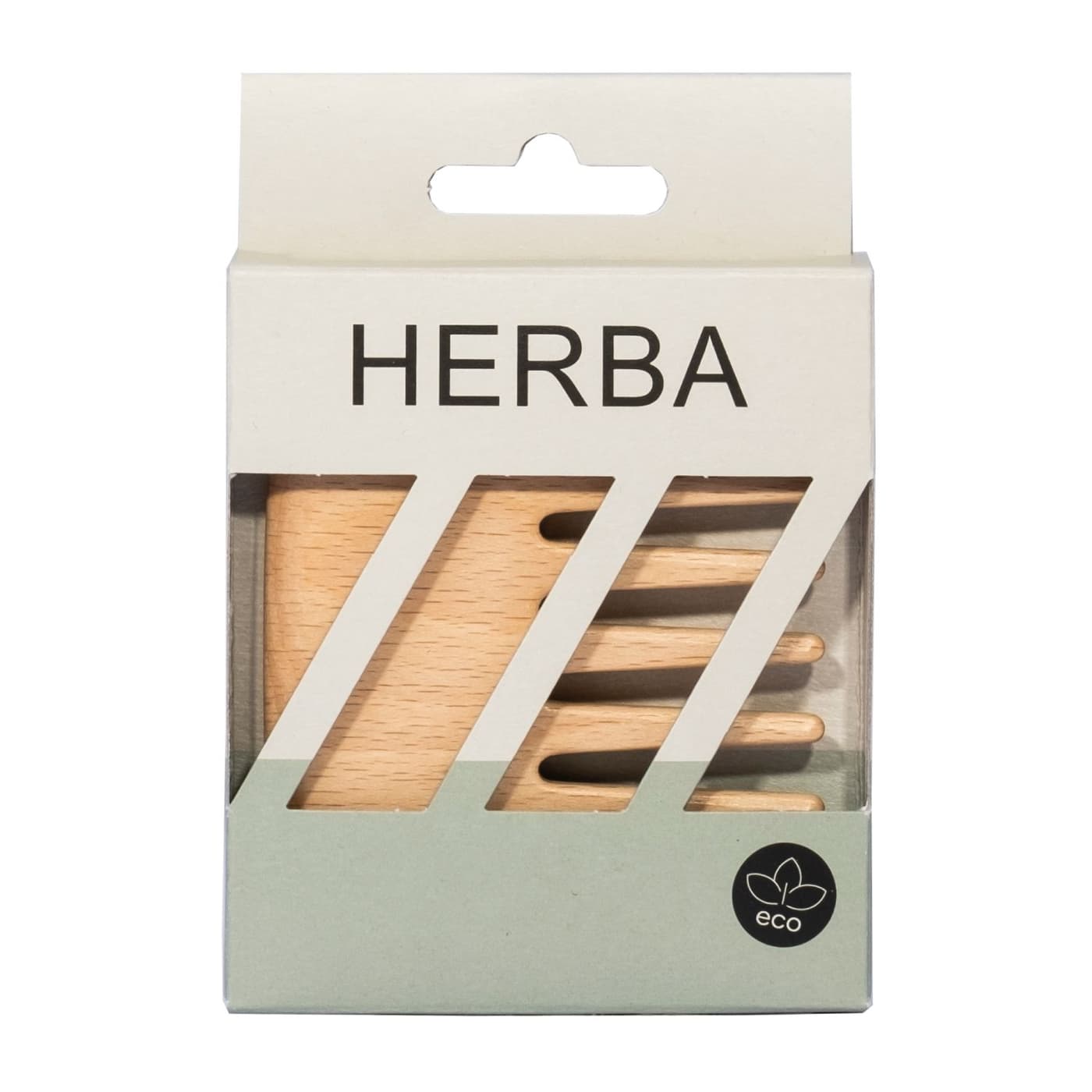 Herba - Strähnen-Taschenkamm Buche FSC 100 %