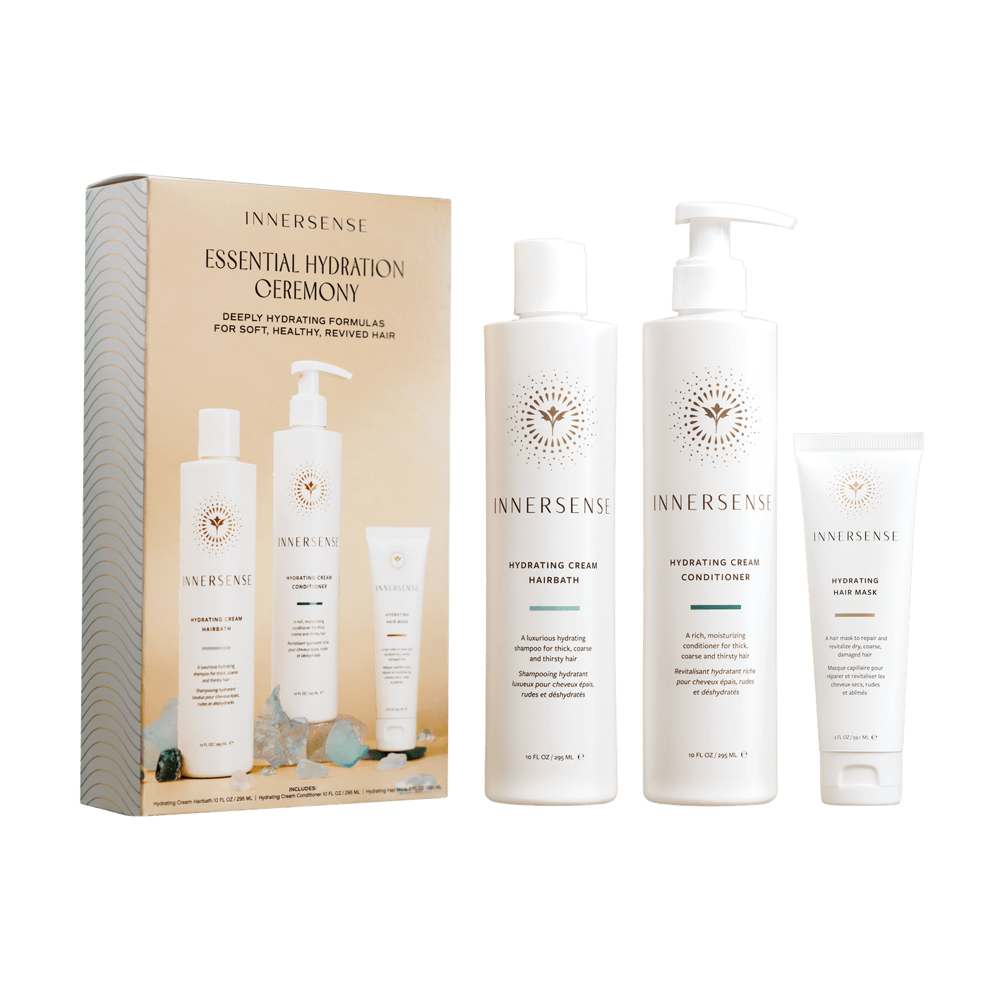 Innersense Xmas - Essential Hydration Ceremony Set