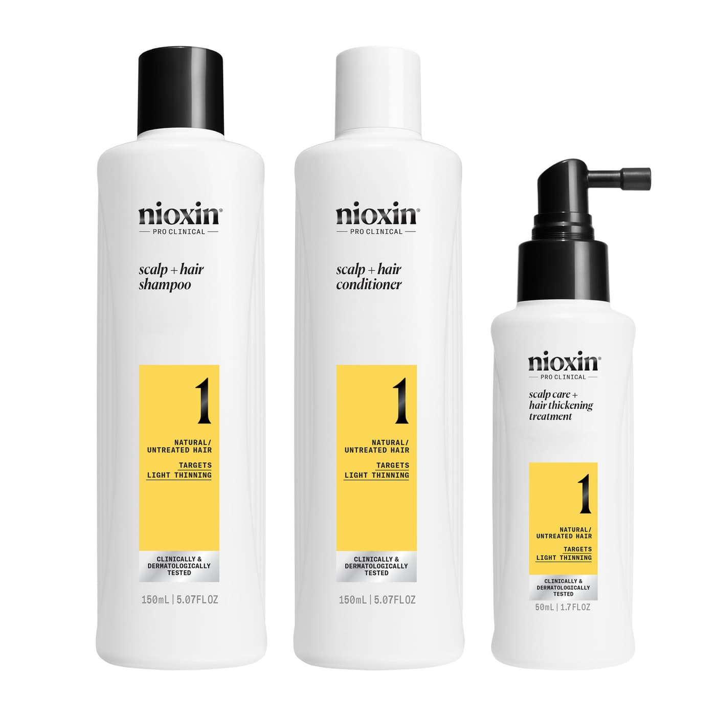 SYSTEM 1 - Scalp + Hair Thickening System 1