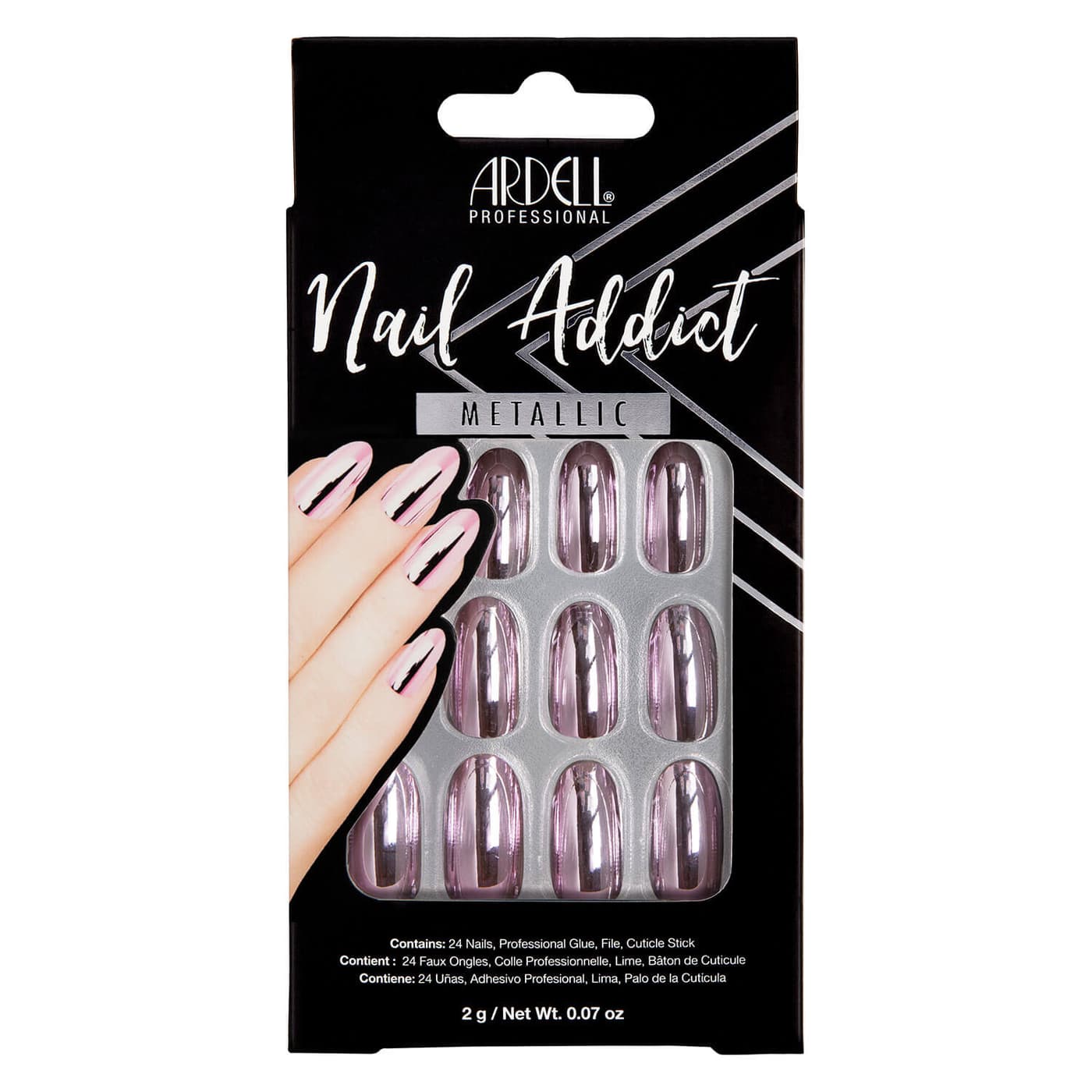 Nail Addict - Nail Addict Pink Metallic