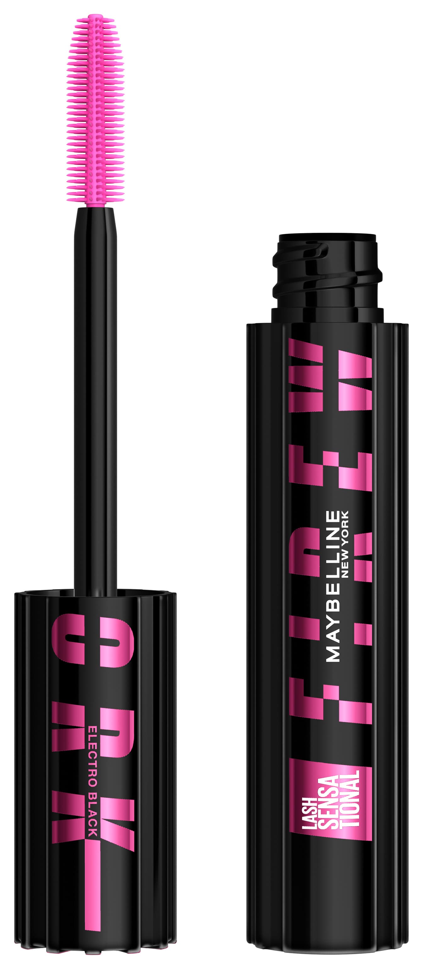 Maybelline NY Eyes - Lash Sensational Firework Electro Black Mascara Schwarz