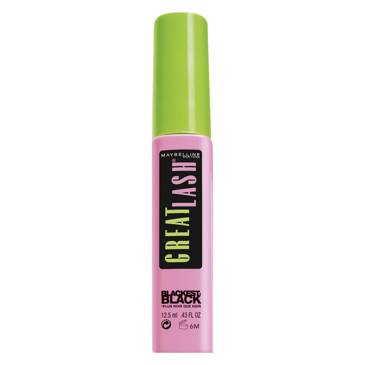 Maybelline NY Mascara - Great Lash Mascara Blackest Black