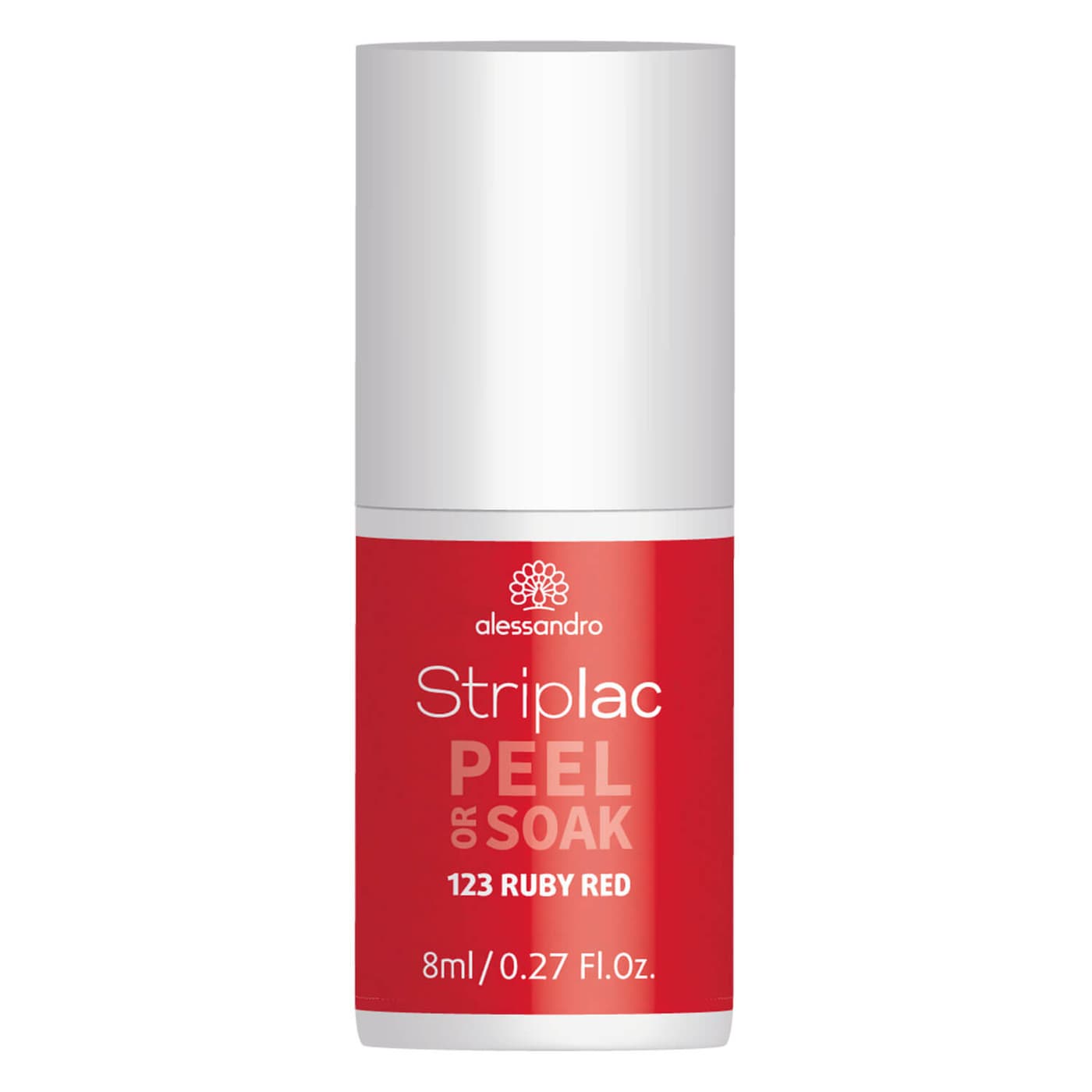 Striplac Peel or Soak - Ruby Red