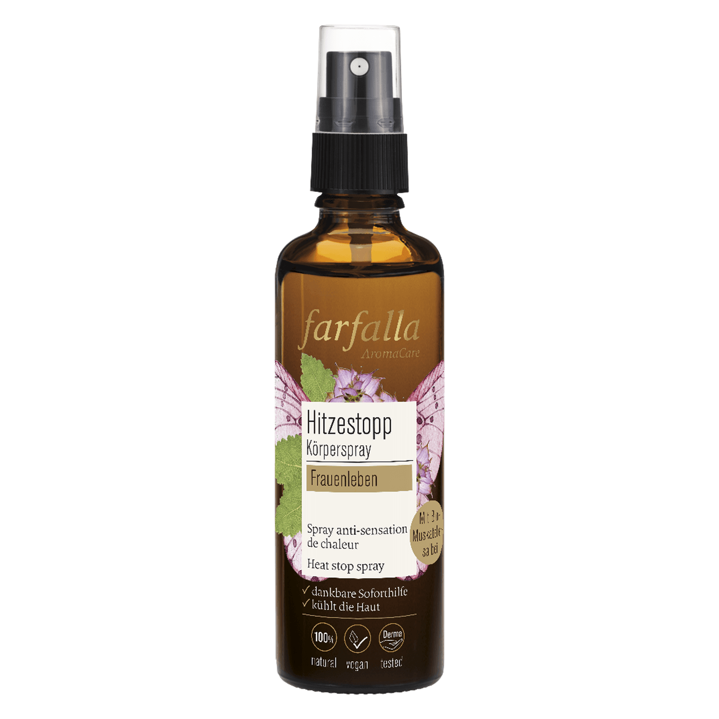 Farfalla Frauenleben - Muskatellersalbei Hitzestopp Spray