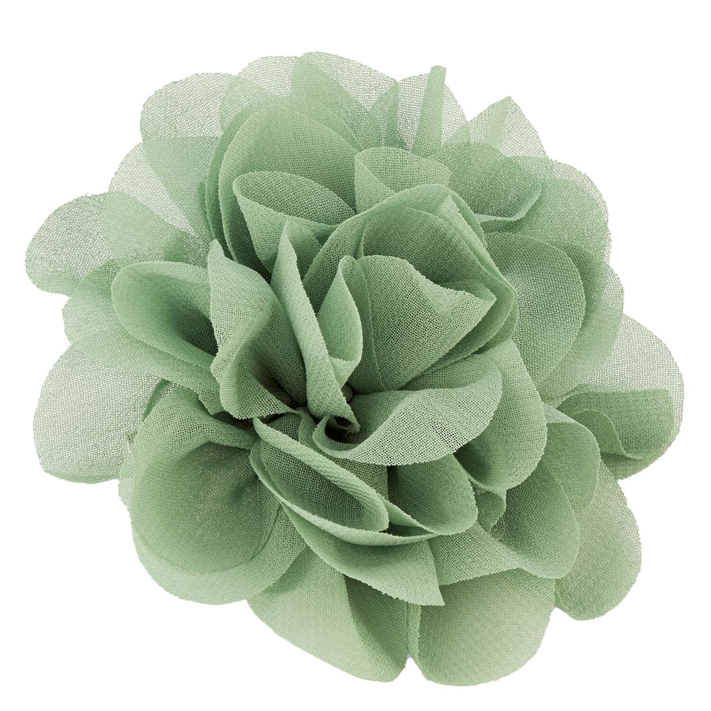 Celebride Stoffblume Clip Grün