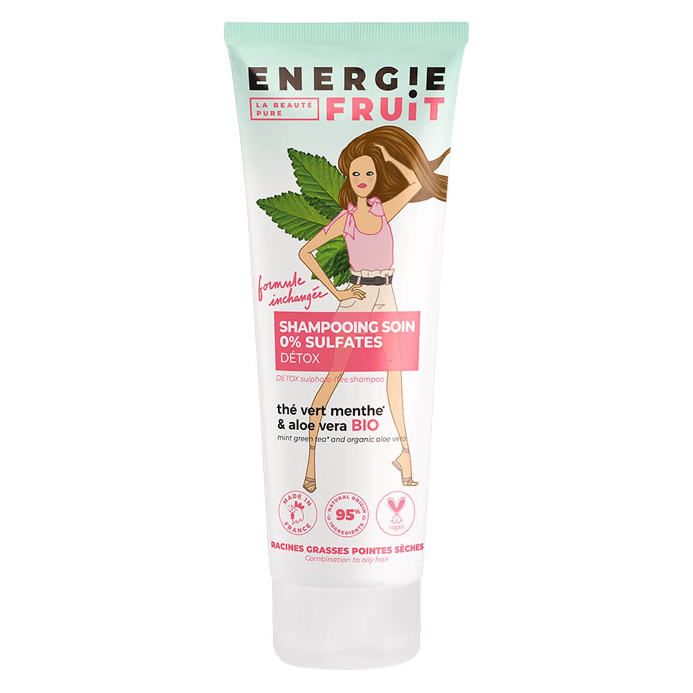ENERGIE FRUIT - Shampooing Soin 0% Sulfates Détox