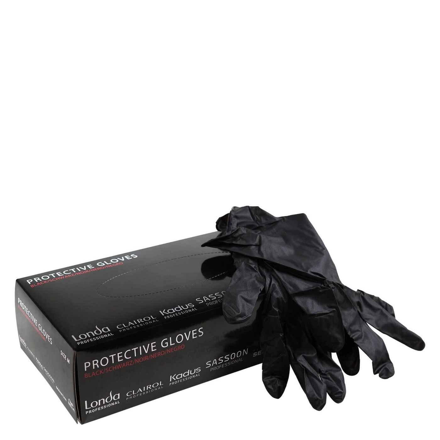 Produktbild von Wella Tools - Vinyl Schutzhandschuhe Schwarz