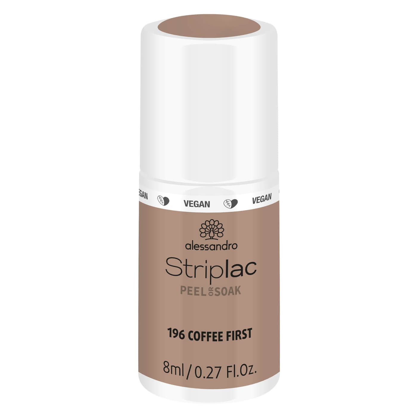 Striplac Peel or Soak - 196 Coffee First