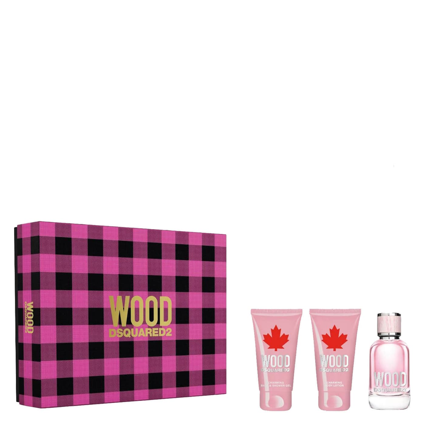 DSQUARED2 WOOD - Pour Femme Eau de Toilette Set
