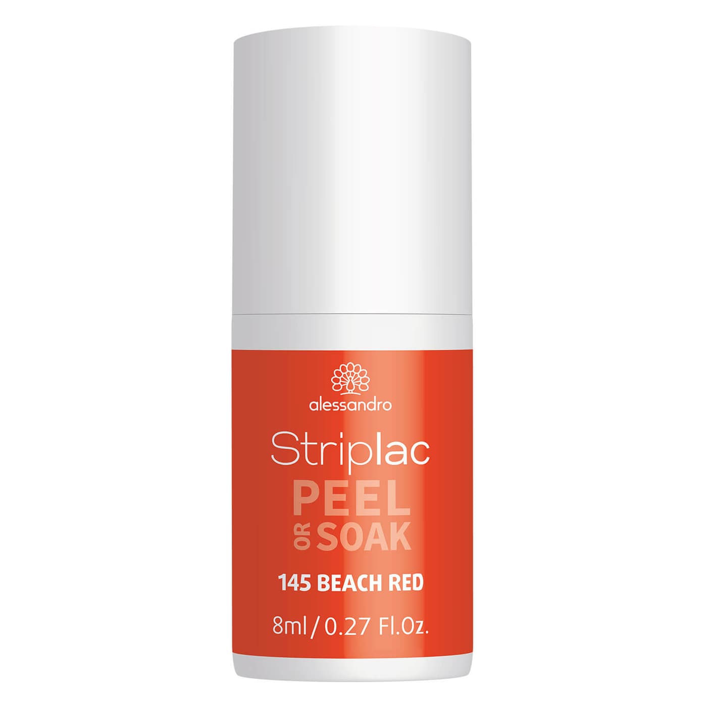 Striplac Peel or Soak - 145 Beach Red