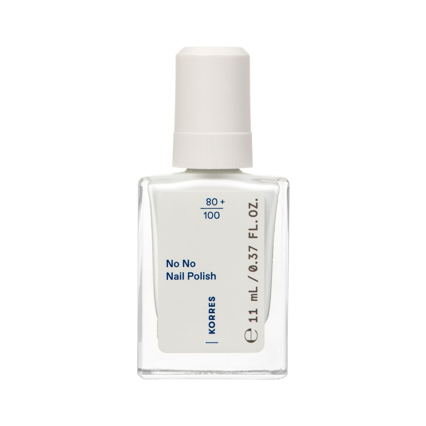 Korres Nails - No No Nail Polish Pure White 1