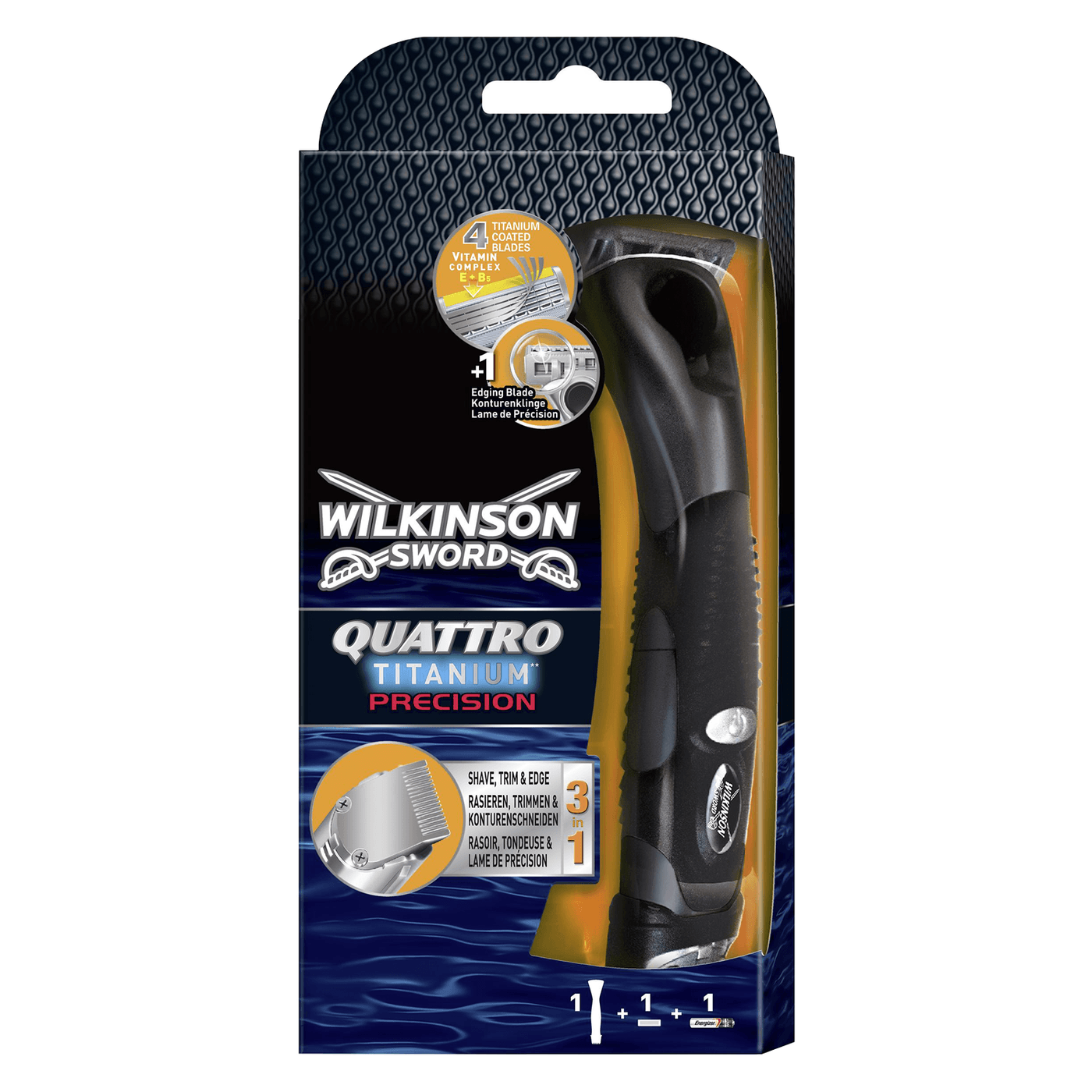 Wilkinson Classic - Elektrorasierer Quattro Titanium Precision