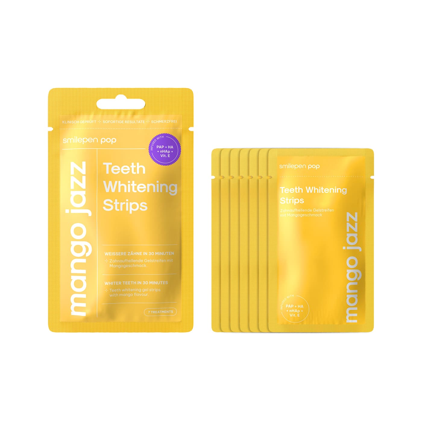 Pop - "mango Jazz" Whitening Strips