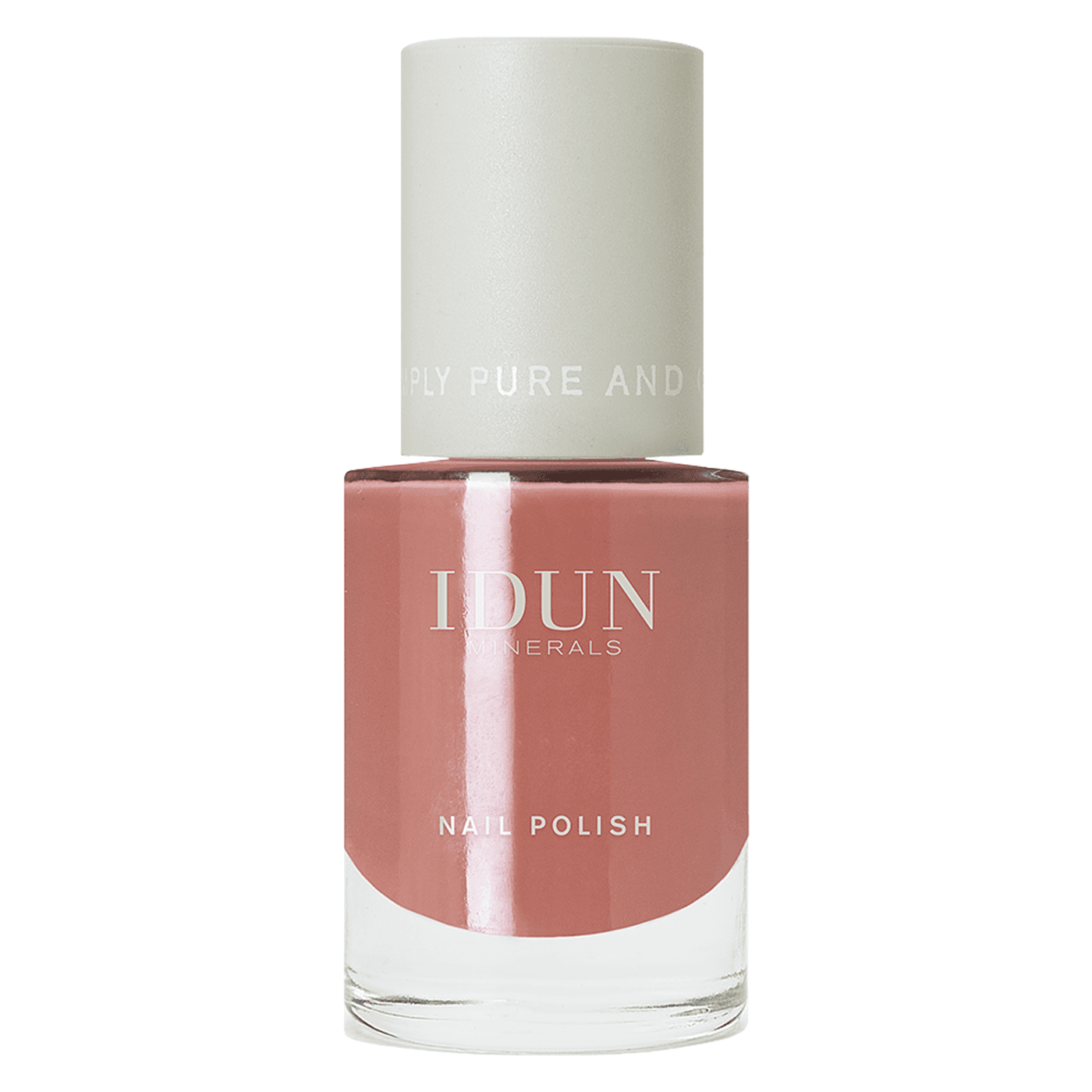 IDUN Nails - Nail Polish Topas Mauve Brown
