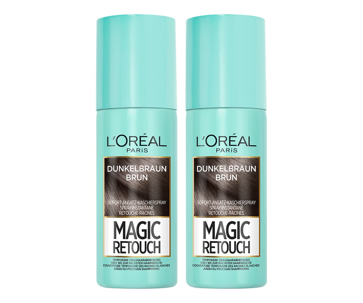 LOréal Magic Retouch - Permanent Dunkelbraun Duo
