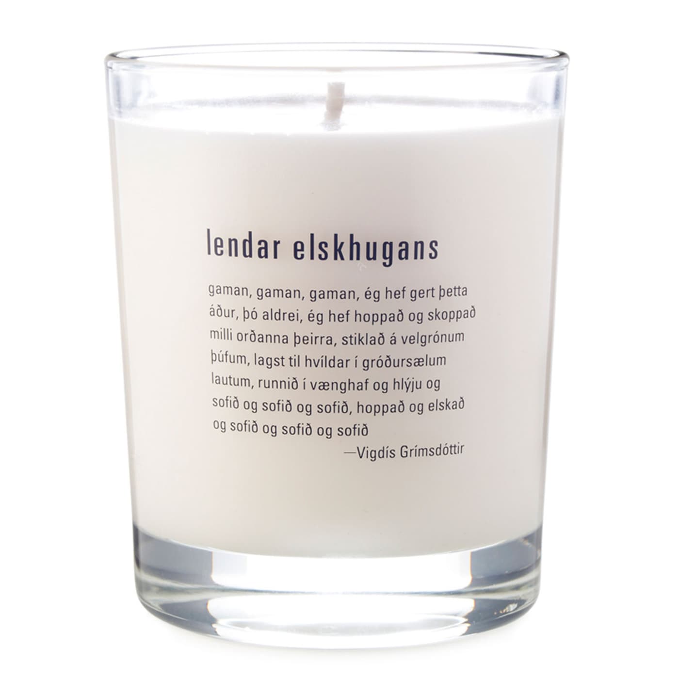 Sóley Scent - Lendar elskhugans Luxury candle
