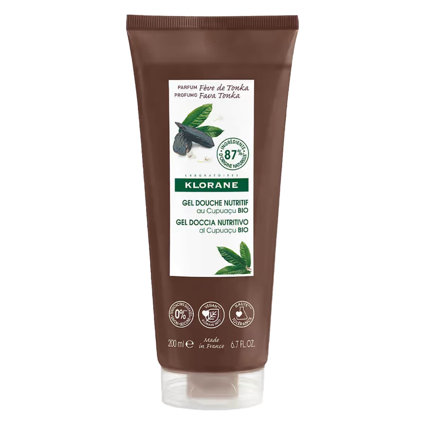 KLORANE Skincare - Duschgel Tonkabohne