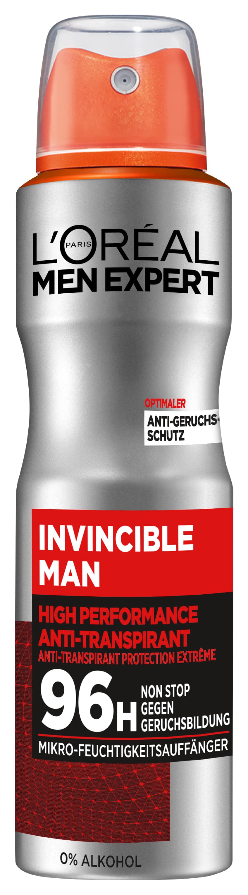 L'Oréal Men Expert - Deo Spray Invincible Man 96h