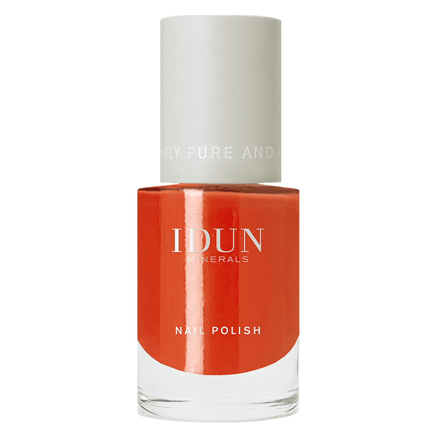 IDUN Nails - Nail Polish Karneol Scarlet Orange