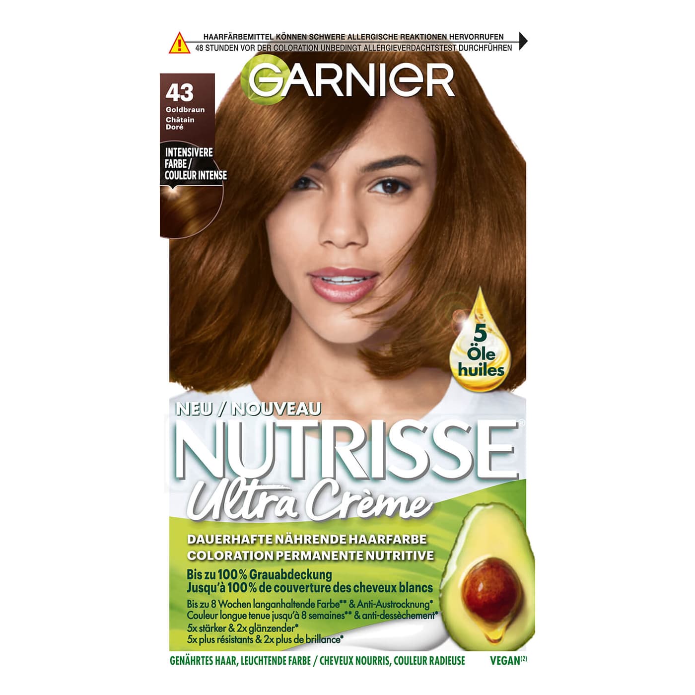 Nutrisse - 43 Goldbraun