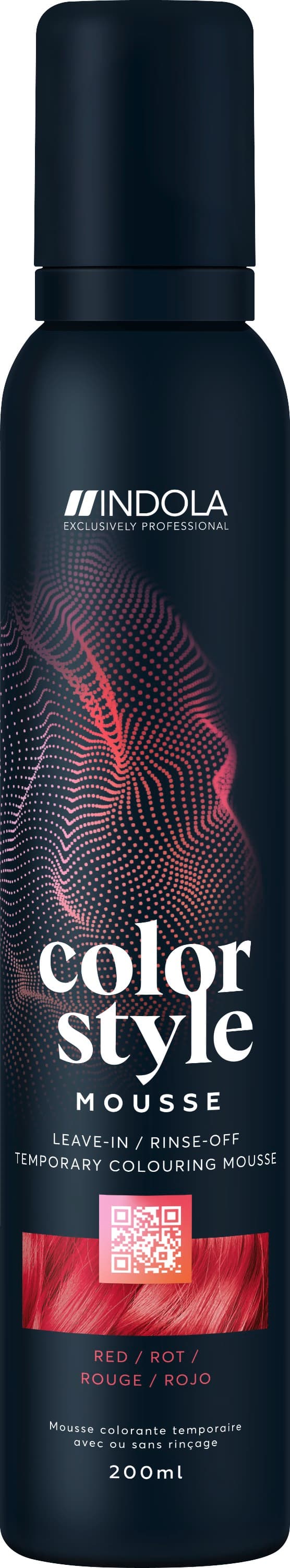 Indola Color - Color Style Mousse Red