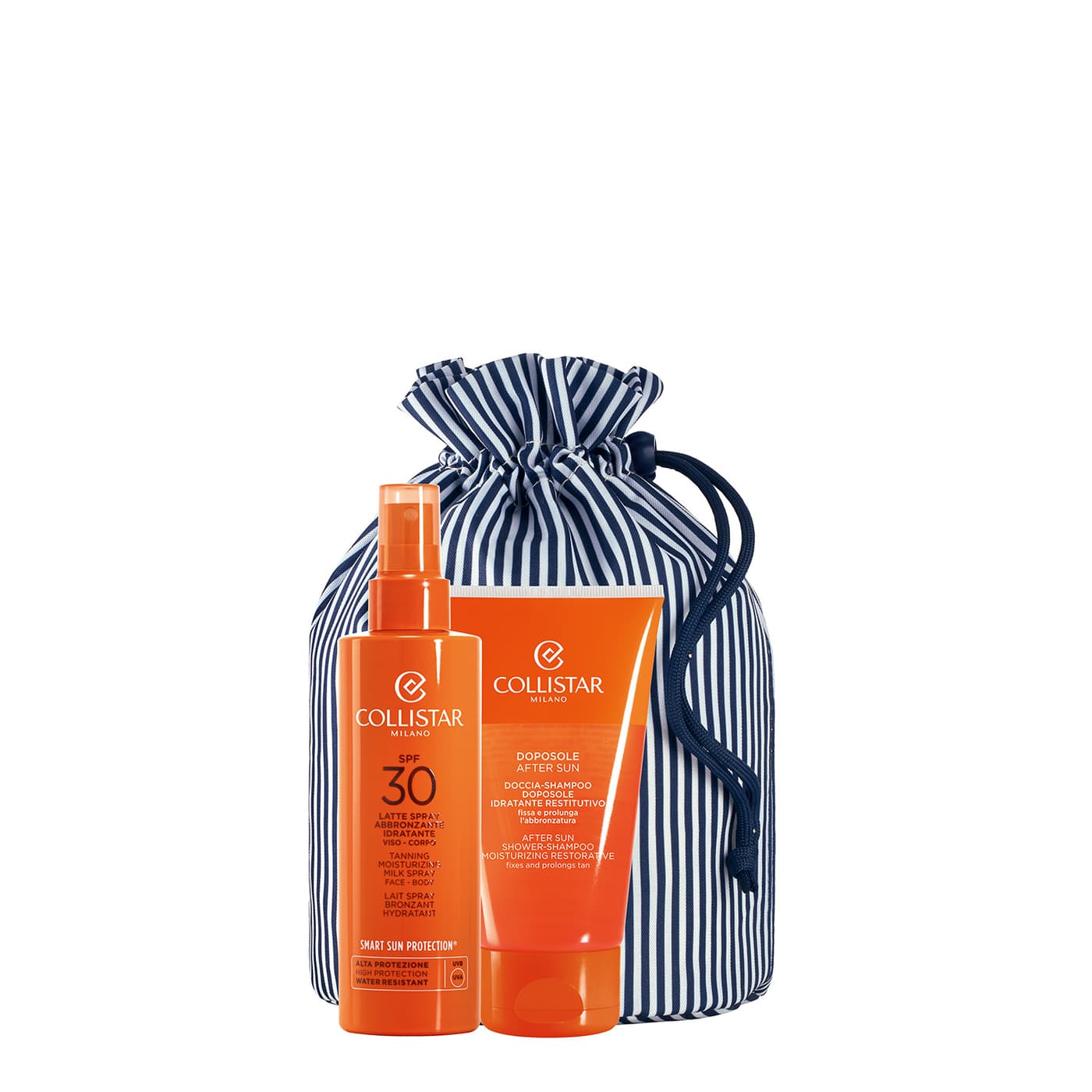 CS Sun - Giftset Tanning Moisturizing Milk Spray Spf 30