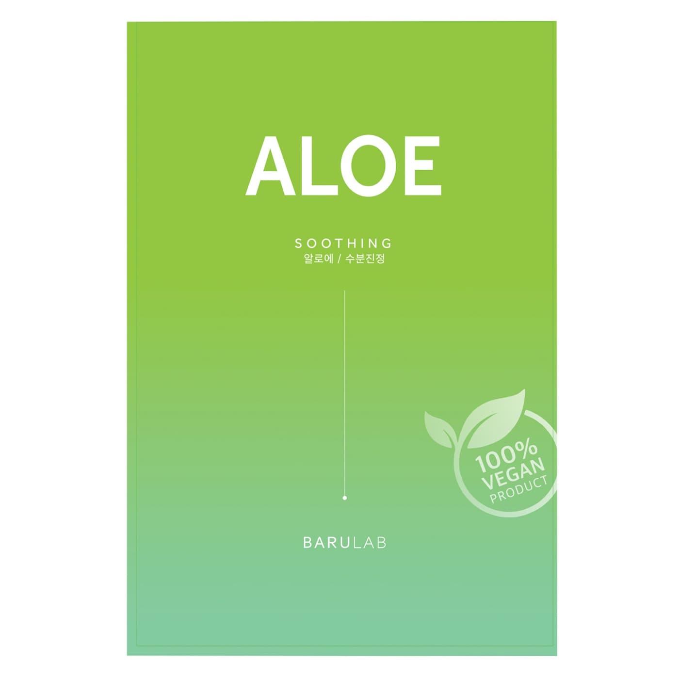 Barulab - The Clean Vegan Mask - Aloe