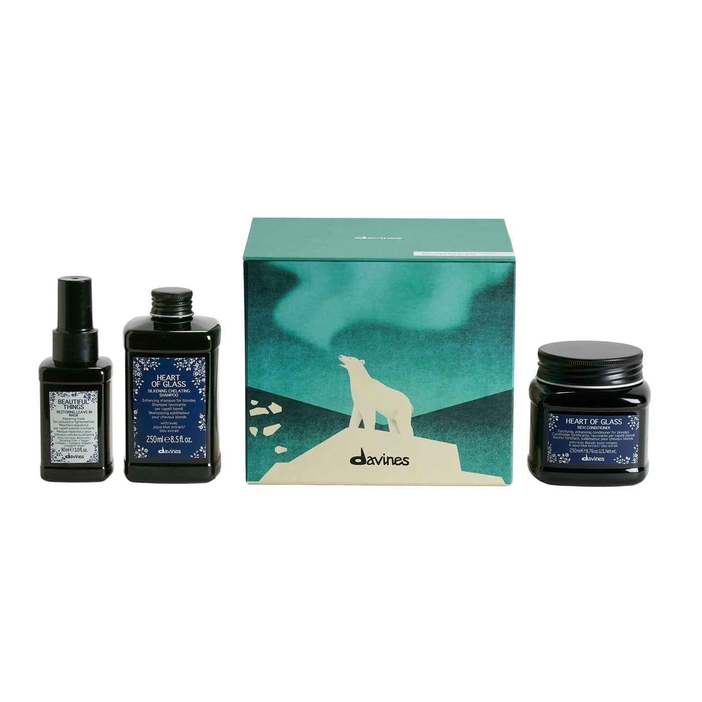 Davines Xmas 2025 - Heart Of Glass Kit