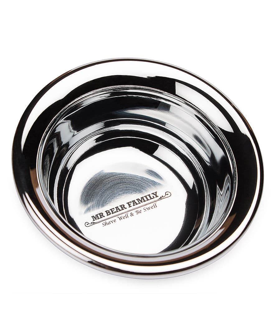 Mr. Bear Family - Shaving Bowl - Stainless Steel