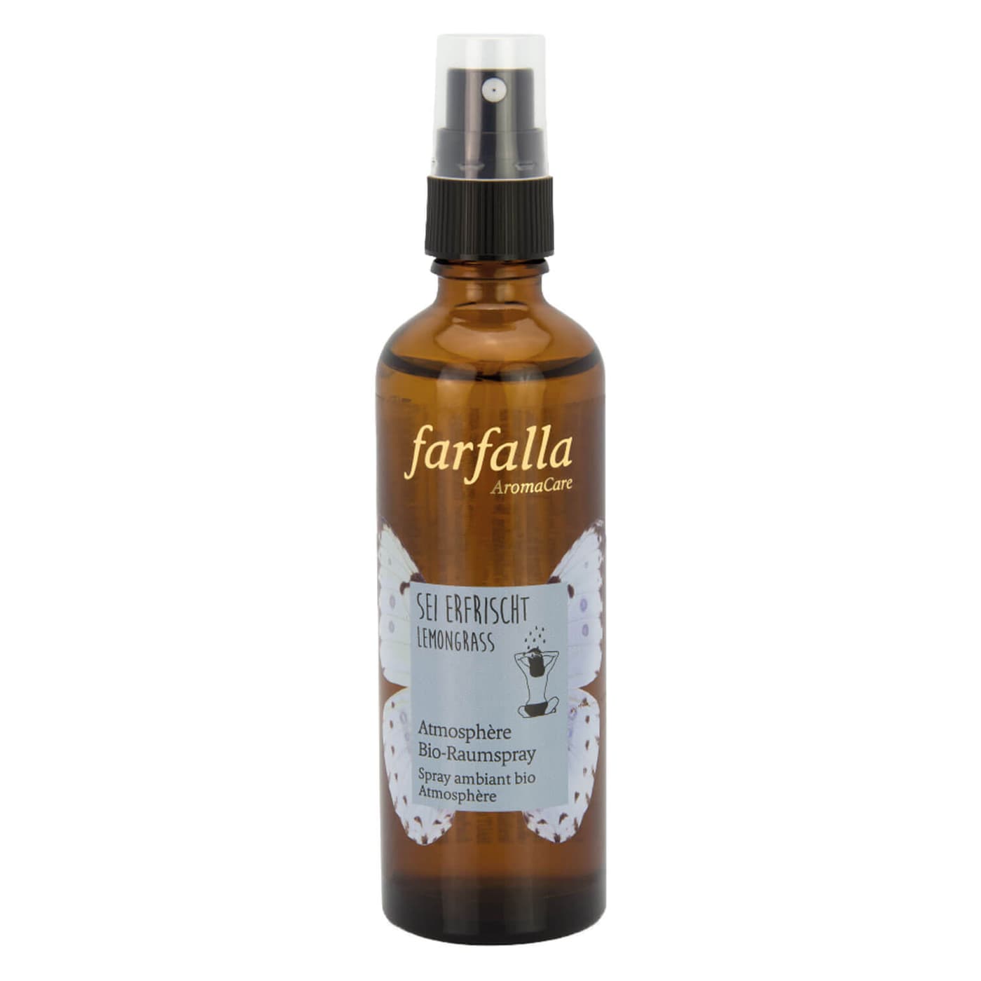Farfalla Sei erfrischt - Lemongrass Atmosphère Bio-Raumspray
