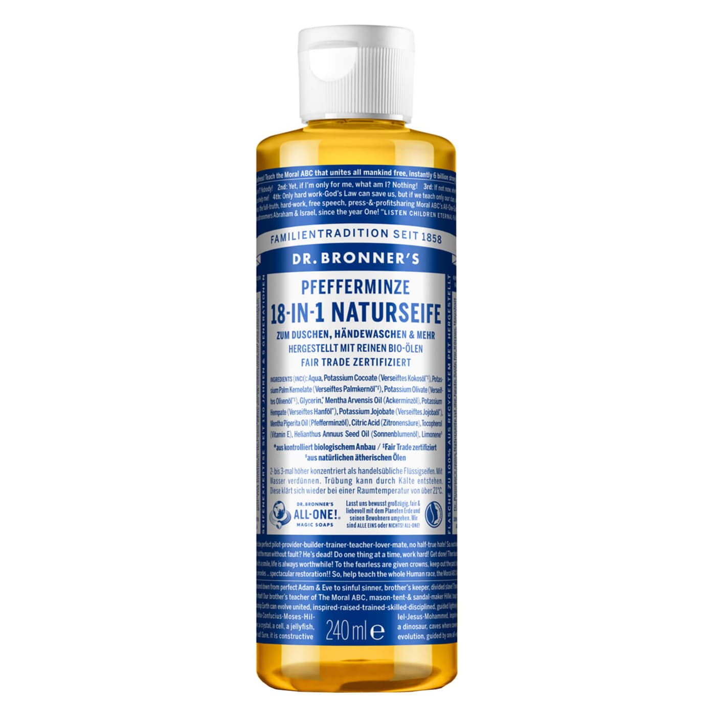 DR. BRONNER'S - 18-IN-1 Flüssigseife Peppermint