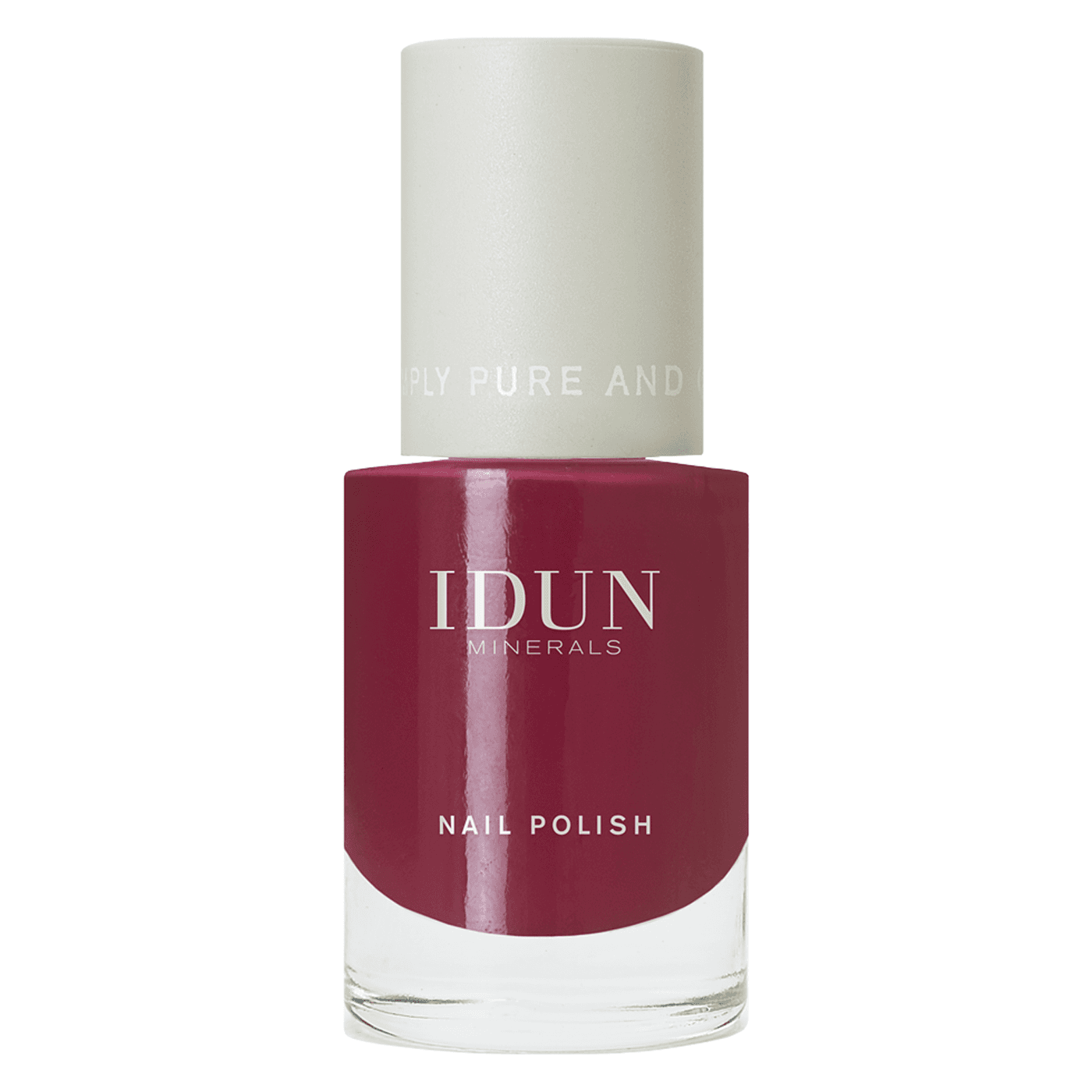 IDUN Nails - Nail Polish Kalcit Purple Red