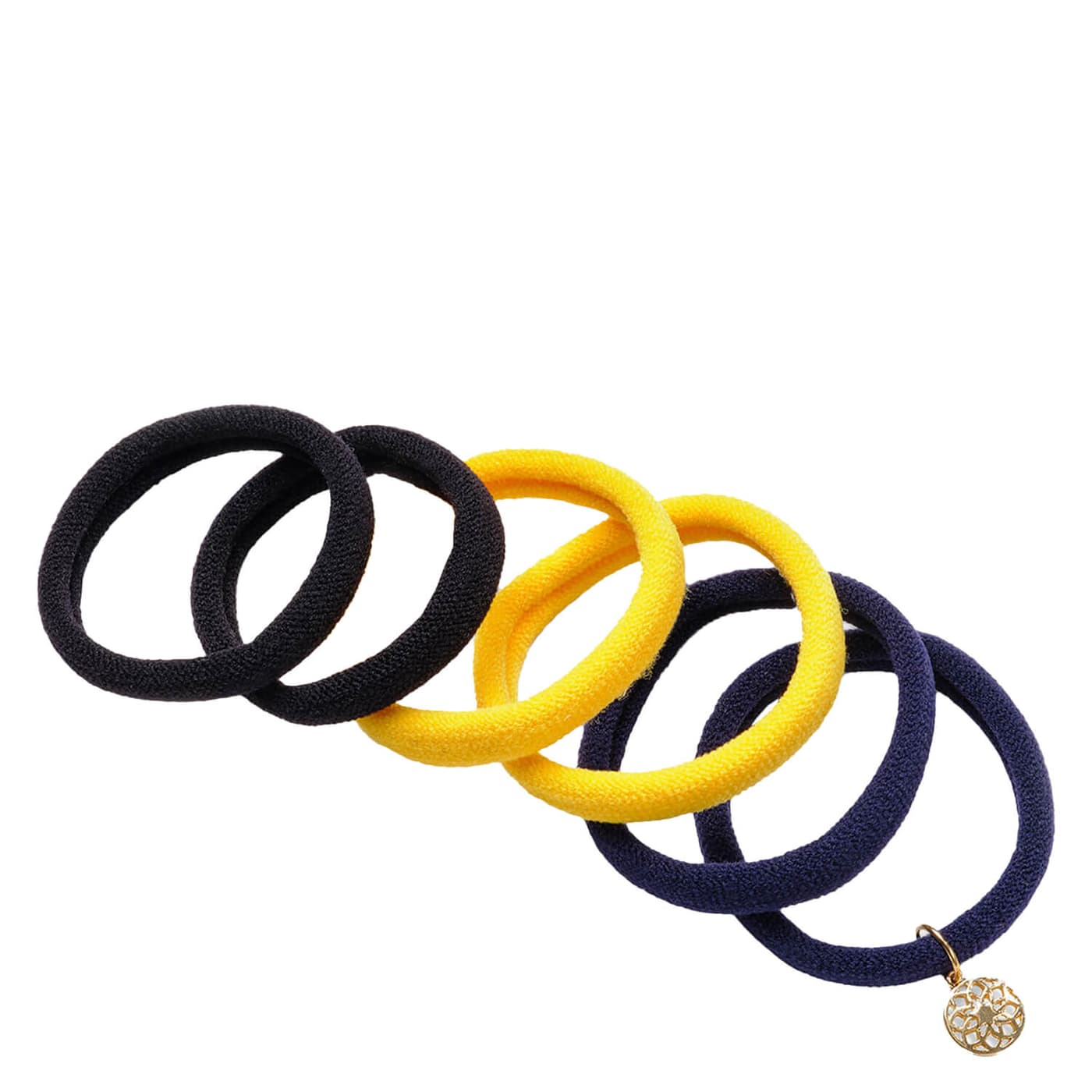 Body Mind and Soul Haargummi Yoga Soft Schwarz