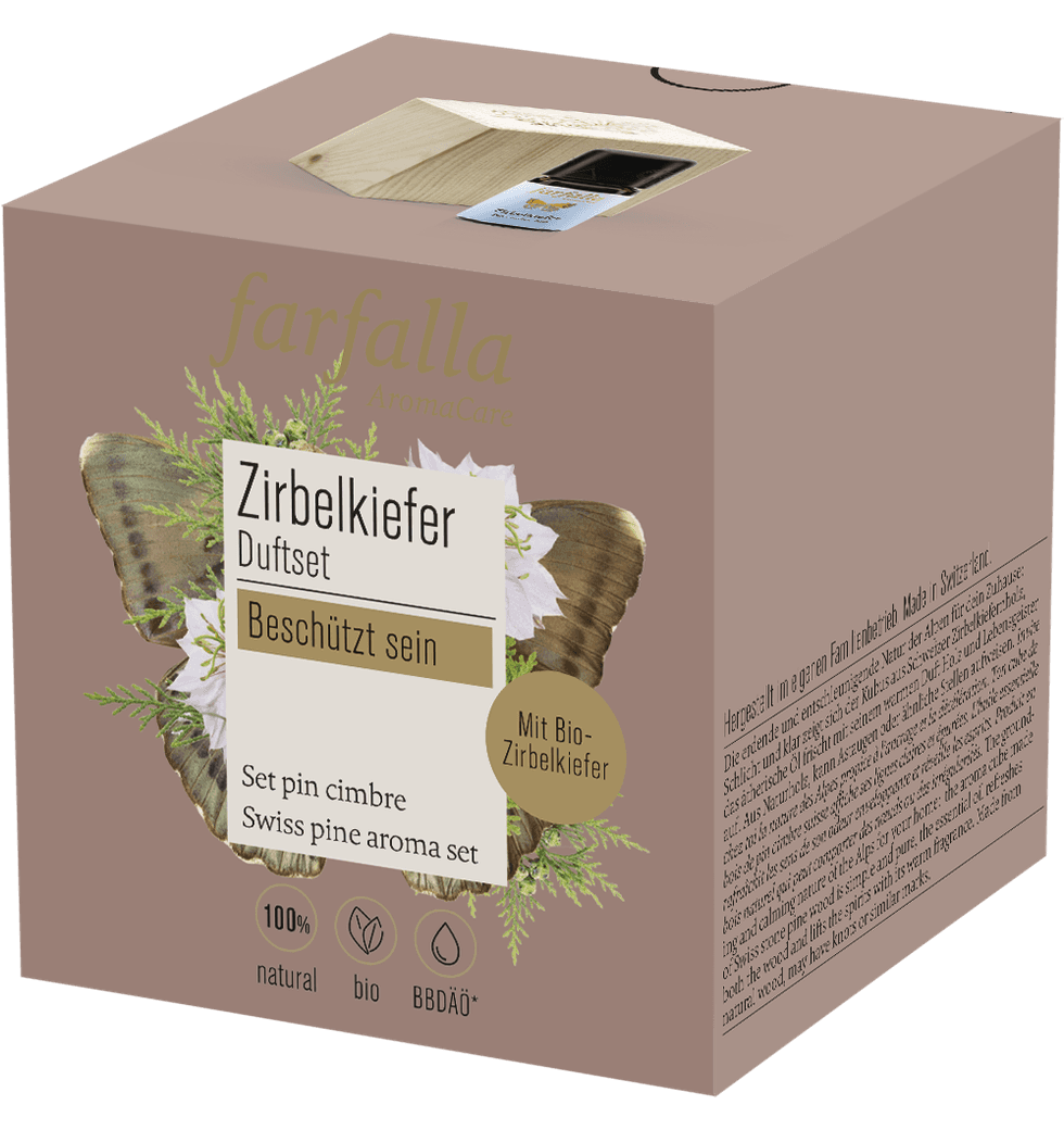 Farfalla - Zirbelkiefer duftset beschützt sein