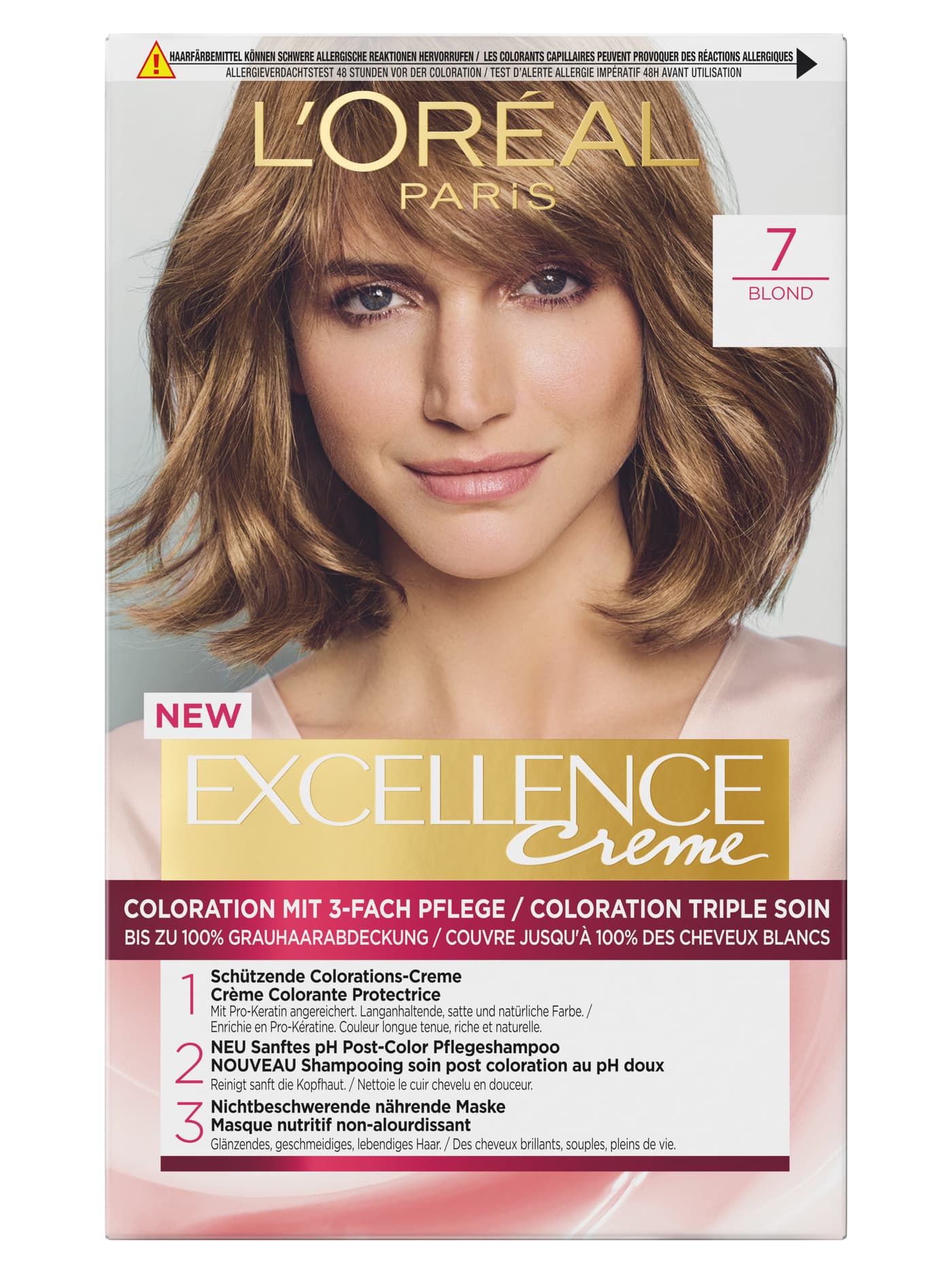 LOréal Excellence Color - Creme 7 Blond