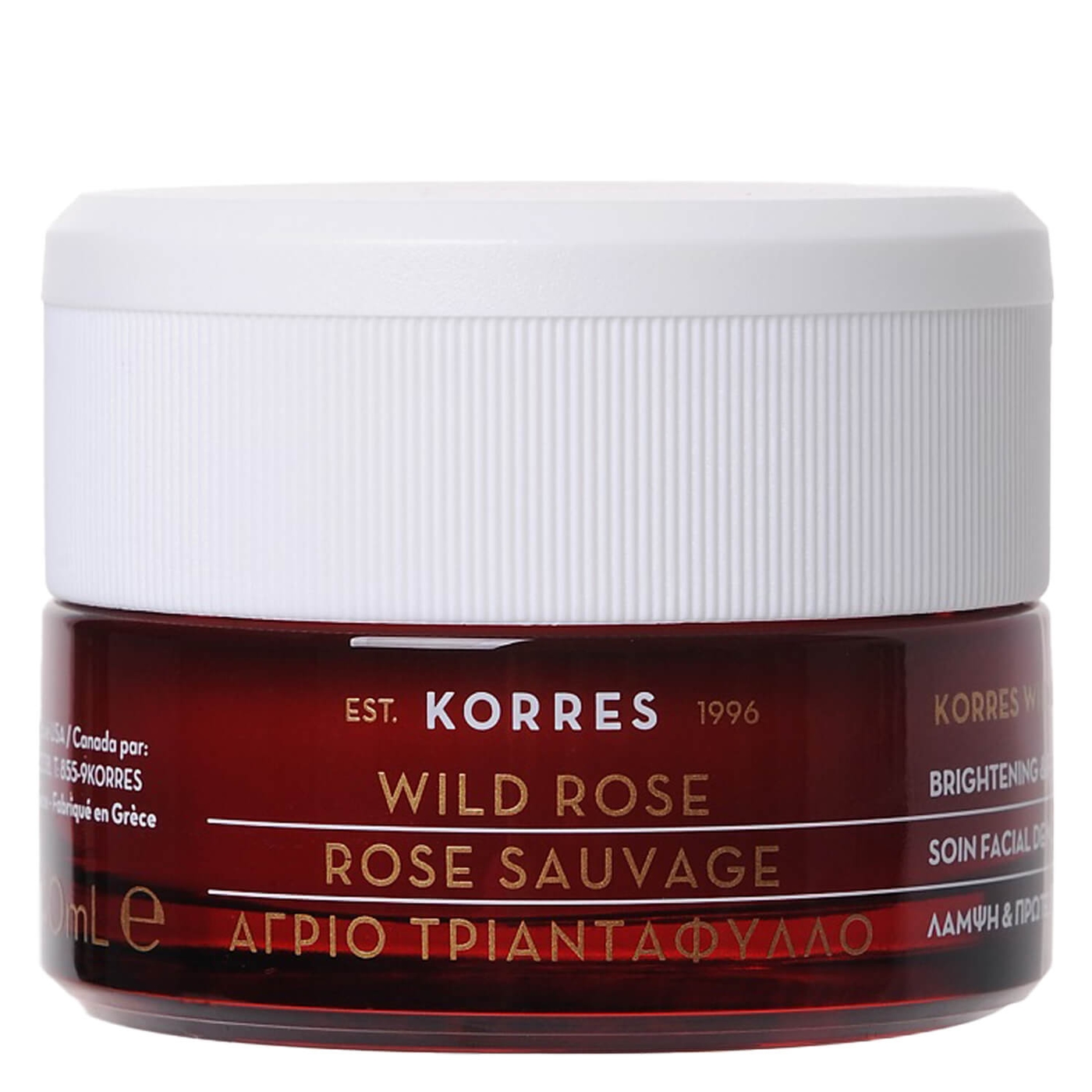 Produktbild von Korres Care - Wild Rose Brightening & First Wrinkles Advanced Repair Sleeping Facial