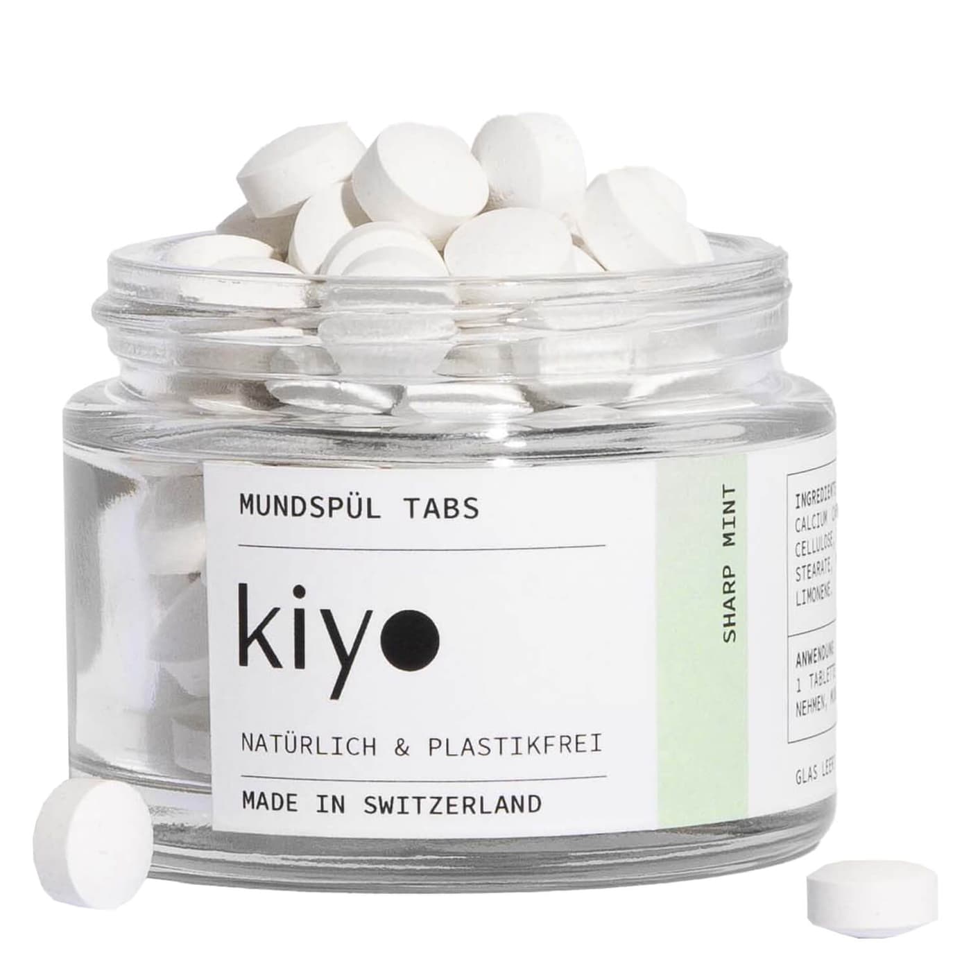 Kiyo - Mundspül Tabs Sharp Mint