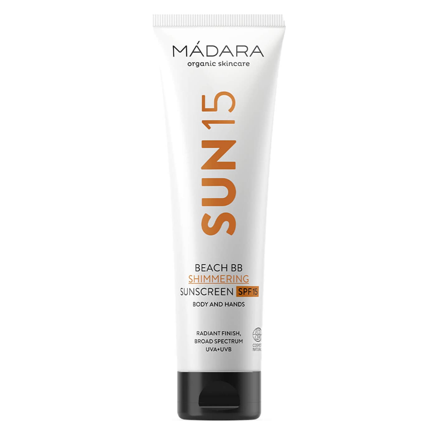 MÁDARA Care - Beach BB Shimmering Sunscreen SPF15