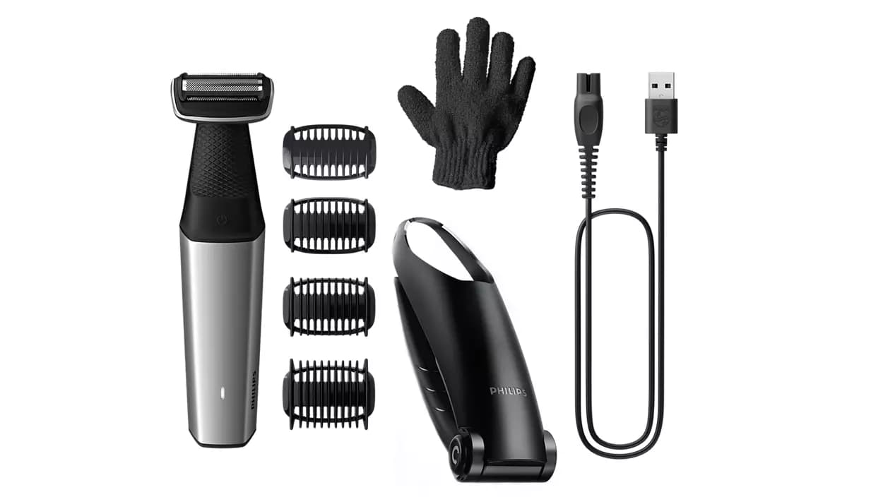 Philips BODYgroom - Series 5000 Wasserfester Trimmer Für Körper Und Intimbereich Bg5021/16