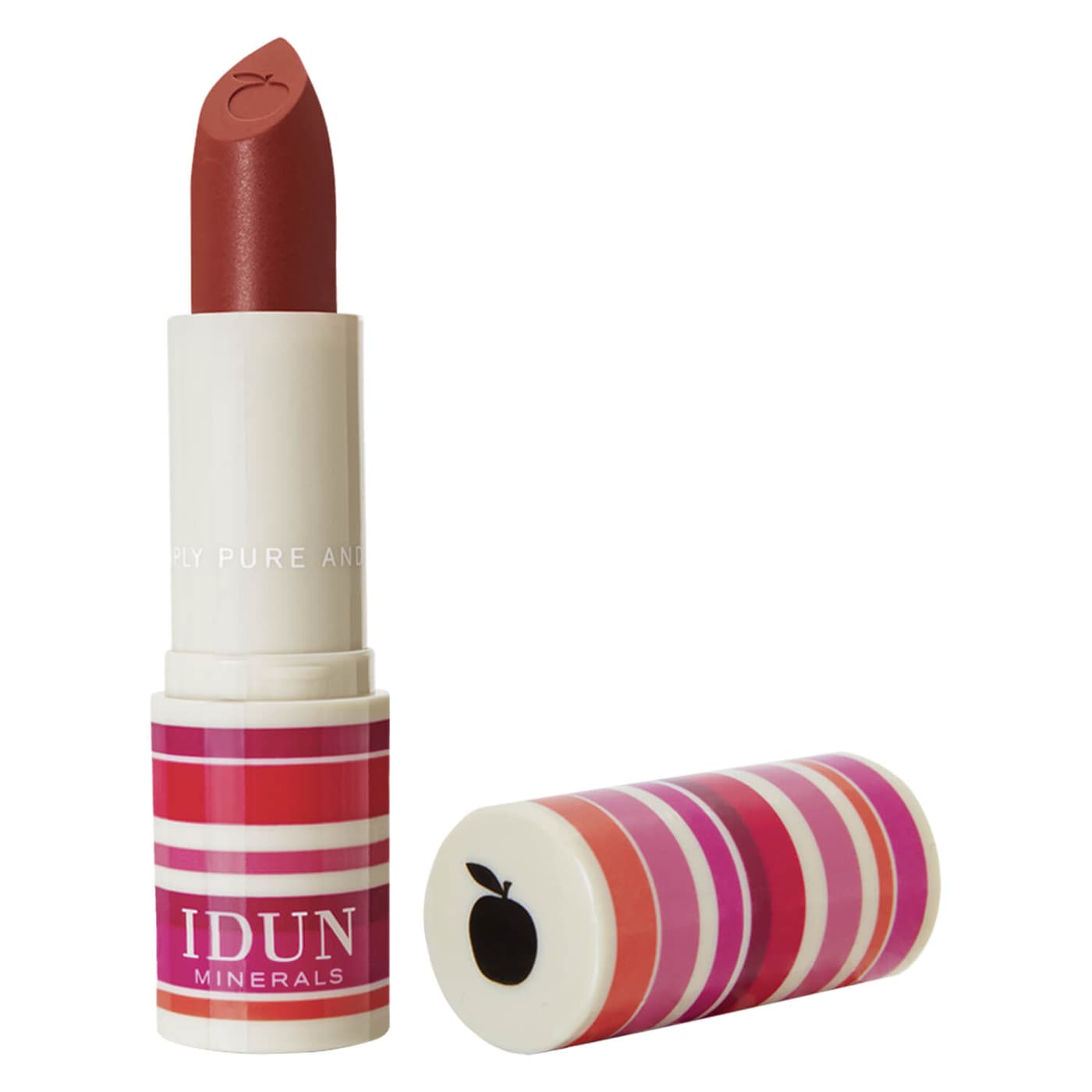 IDUN Lips - Matte Lipstick Jungfrubär Burnt Sienna