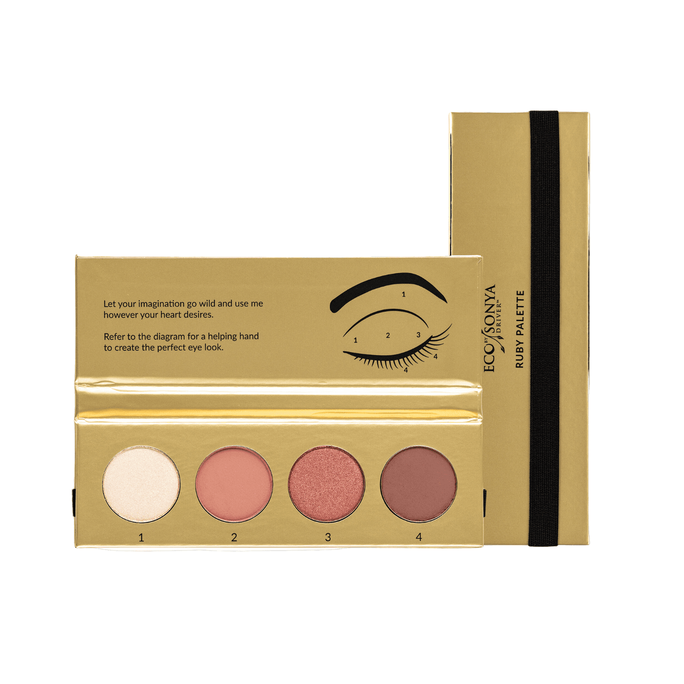 Eco by Sonya Driver - Eyeshadow Ruby Palette